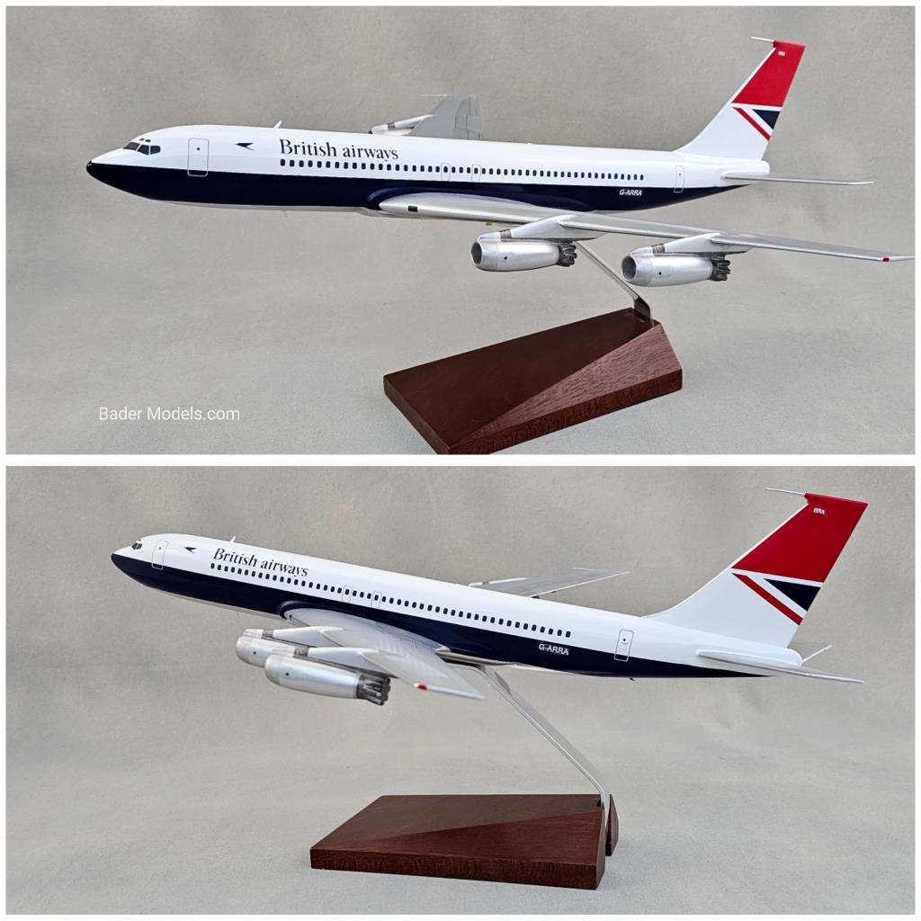 British Airways - B707-436 - (1:72)